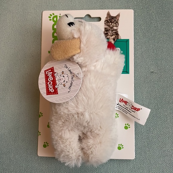 Cat Baseball Cap Hat plus Lamb Chop Cat Toy - Picture 12 of 15